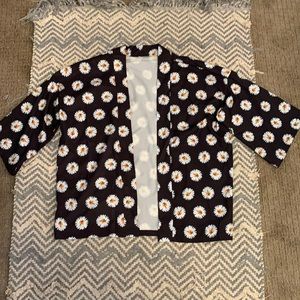 Silk Flower Kimono Size L